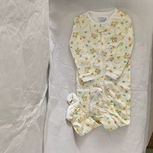 Baby footed one piece for 12 months old